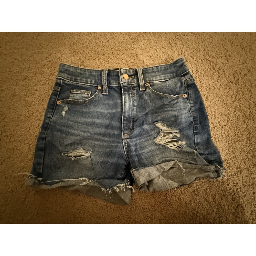 Universal Thread Hi-Rise Midi Jean Shorts - 3.5" Inseam - Size 4